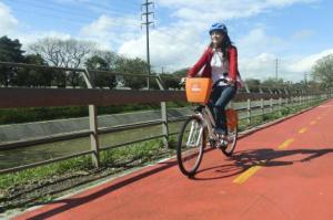 Novas estações para aluguel de bicicletas na Capital funcionam a partir de hoje.  Crédito: Lucas Barroso / Divulgação PMPA / CP