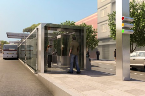 Avenida João Pessoa terá sete estações do novo sistema. Imagem: Divulgação