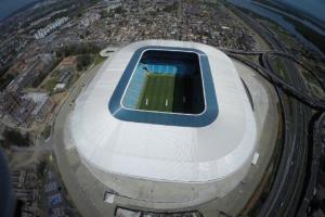 Arena do Grêmio pertence agora ao bairro Farrapos | Foto: Drone Service Brasil / Divulgação / CP
